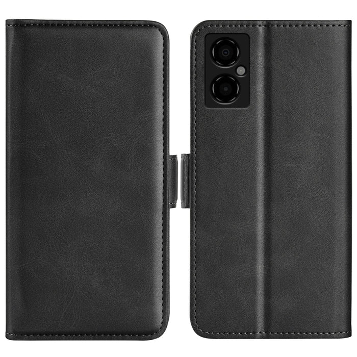 Para Xiaomi Poco M4 5G Funda de cuero con tapa horizontal con hebilla magnética de doble cara, For Xiaomi Poco M4 5G