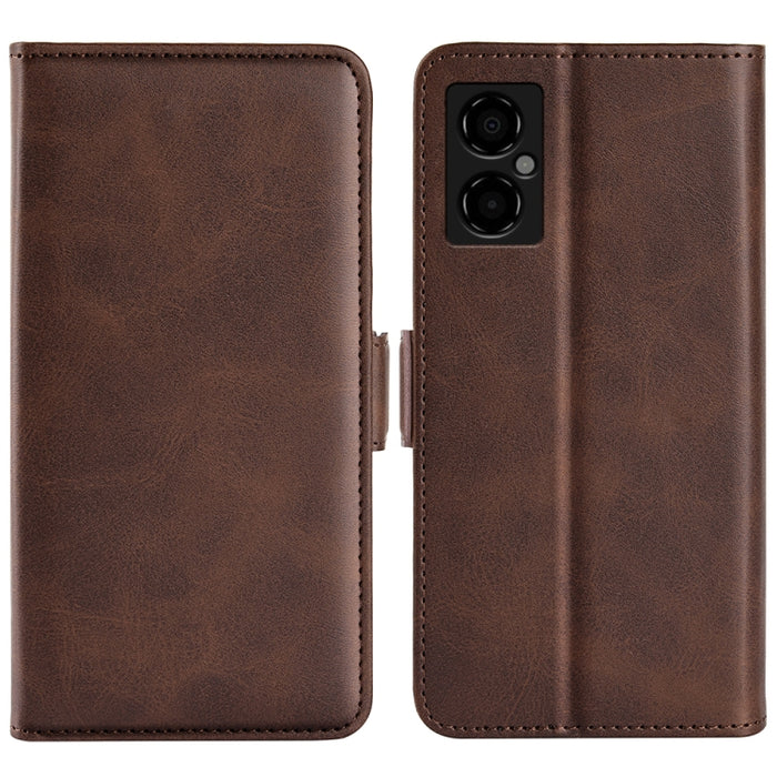 Para Xiaomi Poco M4 5G Funda de cuero con tapa horizontal con hebilla magnética de doble cara, For Xiaomi Poco M4 5G
