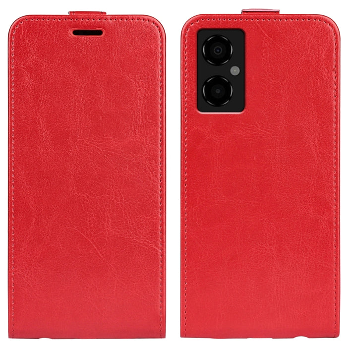 Para Xiaomi Poco M4 5G R64 Textura Vertical Funda de cuero con tapa para teléfono, For Xiaomi Poco M4 5G