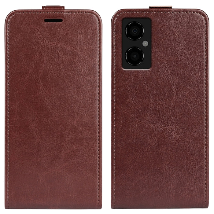Para Xiaomi Poco M4 5G R64 Textura Vertical Funda de cuero con tapa para teléfono, For Xiaomi Poco M4 5G