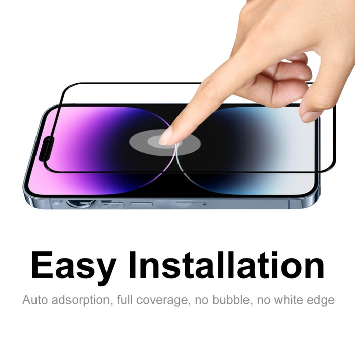 ENKAY Full Glue 0.26mm 9H 2.5D Vidrio templado Película completa para iPhone 14 Pro Max, For iPhone 14 Pro Max (1 PC), For iPhone 14 Pro Max (2 PCS), For iPhone 14 Pro Max (5 PCS), For iPhone 14 Pro Max (10 PCS)