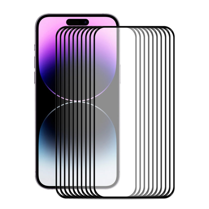 ENKAY Full Glue 0.26mm 9H 2.5D Vidrio templado Película completa para iPhone 14 Pro Max, For iPhone 14 Pro Max (1 PC), For iPhone 14 Pro Max (2 PCS), For iPhone 14 Pro Max (5 PCS), For iPhone 14 Pro Max (10 PCS)