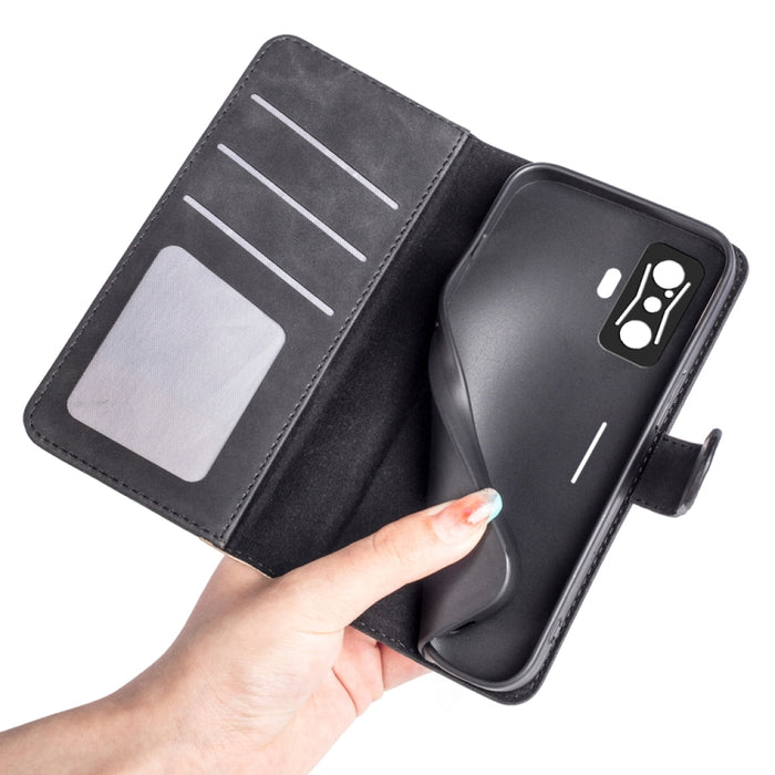 Para Xiaomi Poco F4 GT Costura Horizontal Flip Funda de cuero para teléfono, For Xiaomi Poco F4 GT