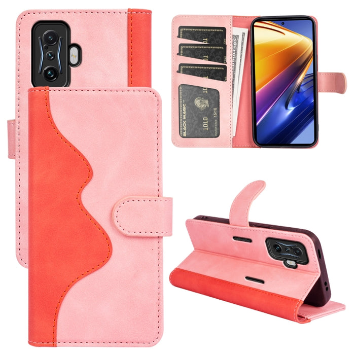 Para Xiaomi Poco F4 GT Costura Horizontal Flip Funda de cuero para teléfono, For Xiaomi Poco F4 GT