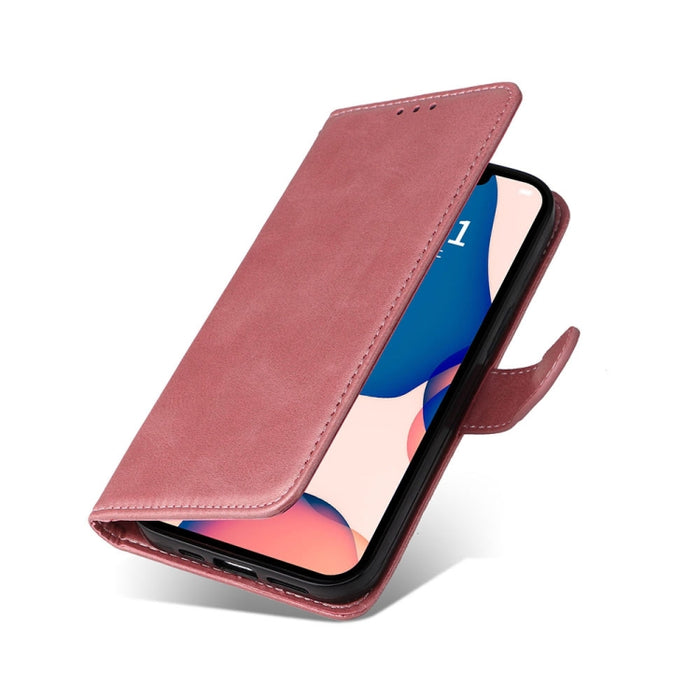 Estuche para teléfono de cuero con textura de becerro JSM para iPhone 14 Max, For iPhone 14 Plus