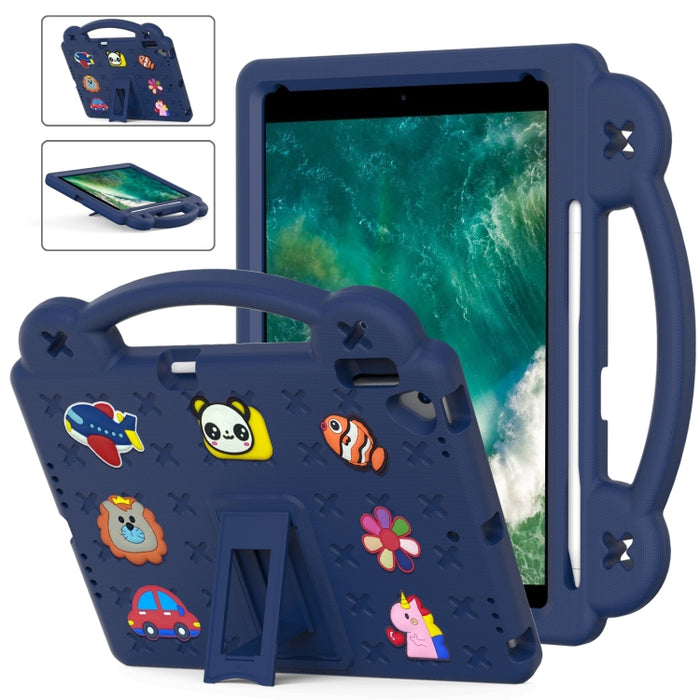 Funda para tableta a prueba de golpes EVA con soporte para niños, For iPad 10.2 2021 / 2020 / 2019, For iPad Air 2019 10.5 / Pro 10.5 2017