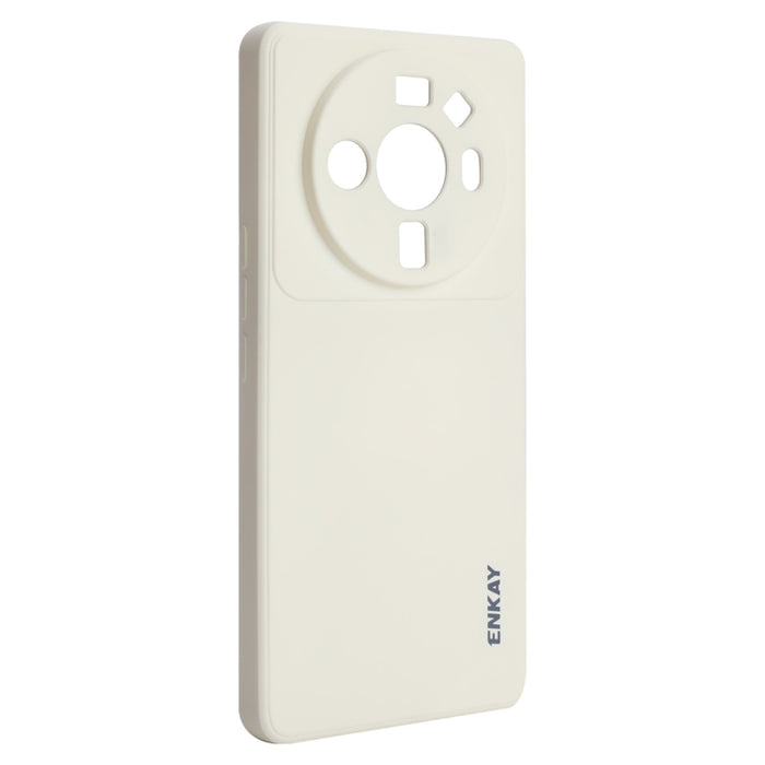Para Xiaomi 12S Ultra ENKAY Funda de teléfono de silicona líquida suave a prueba de golpes, For Xiaomi 12S Ultra