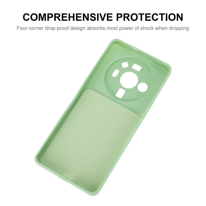 Para Xiaomi 12S Ultra ENKAY Funda de teléfono de silicona líquida suave a prueba de golpes, For Xiaomi 12S Ultra