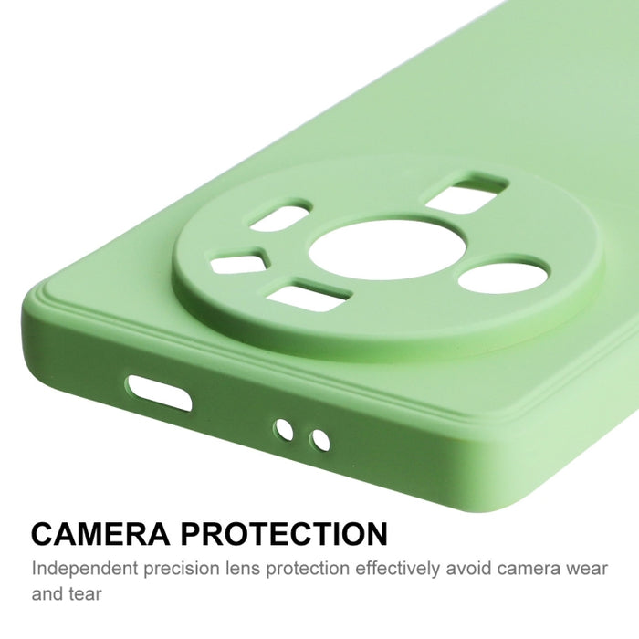 Para Xiaomi 12S Ultra ENKAY Funda de teléfono de silicona líquida suave a prueba de golpes, For Xiaomi 12S Ultra