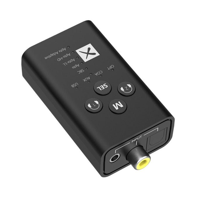 El transmisor de audio T9 de baja latencia 5.2 Bluetooth admite la serie completa APTX coaxial de fibra óptica, With USB Cable, No Cable