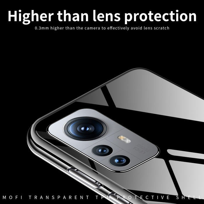 Funda de teléfono de TPU ultrafina de la serie Ming de MOFI, For Xiaomi 12 / 12S / 12X, For Xiaomi 12 Pro / 12S Pro / 12 Pro Dimensity, For Xiaomi 12S Ultra, For Infinix Note 11G88 / 12G88, For Infinix Smart 6 / X6511b, For Tecno Spark 7