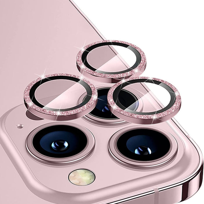 Película de vidrio templado de aleación de aluminio con lente trasera brillante ENKAY para iPhone 14 Pro / 14 Pro Max, For iPhone 14 Pro / 14 Pro Max