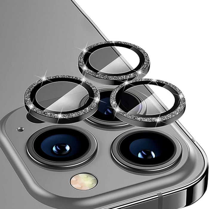 Película de vidrio templado de aleación de aluminio con lente trasera brillante ENKAY para iPhone 13 Pro / 13 Pro Max, For iPhone 13 Pro / 13 Pro Max