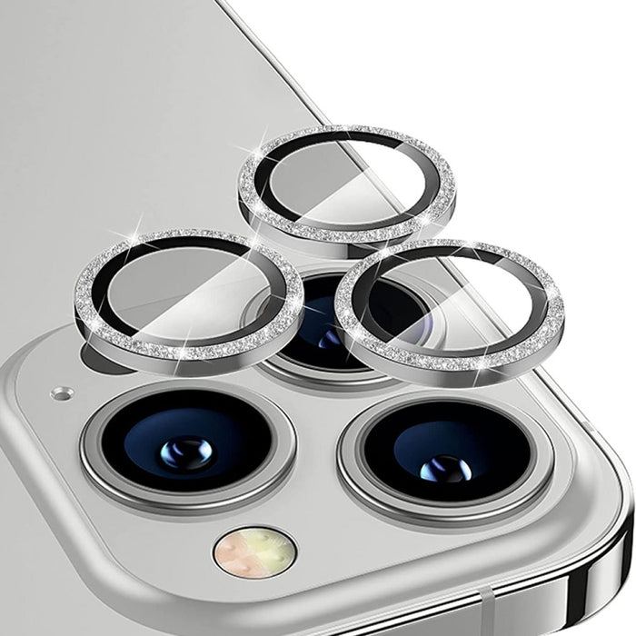 Película de vidrio templado de aleación de aluminio con lente trasera brillante ENKAY para iPhone 13 Pro / 13 Pro Max, For iPhone 13 Pro / 13 Pro Max