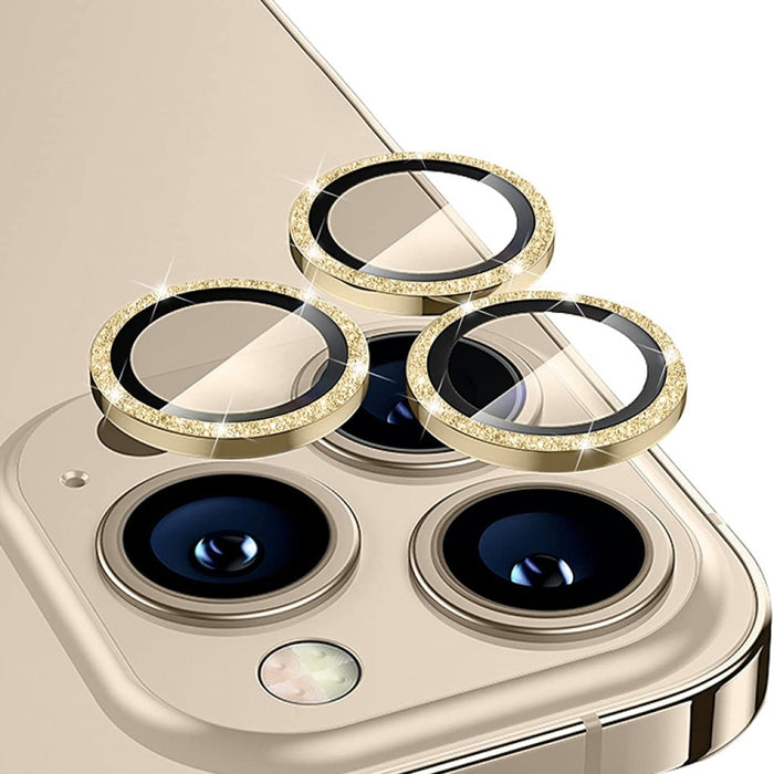 Película de vidrio templado de aleación de aluminio con lente trasera brillante ENKAY para iPhone 13 Pro / 13 Pro Max, For iPhone 13 Pro / 13 Pro Max
