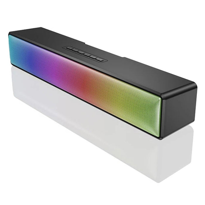 AEC BT601 RGB Light HiFi Barra de sonido Altavoz Bluetooth Cine en casa