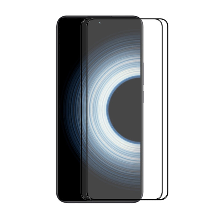 Para Xiaomi Redmi K50 Ultra ENKAY Pegamento completo 0.26mm 9H 2.5D Vidrio templado Película completa, 1 PCS, 2 PCS, 5 PCS, 10 PCS