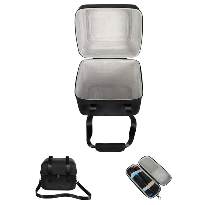 Para JBL PartyBox Encore Essential Bolsa de almacenamiento portátil a prueba de golpes con bolsa de micrófono, For JBL PartyBox Encore Essential with Microphone Bag