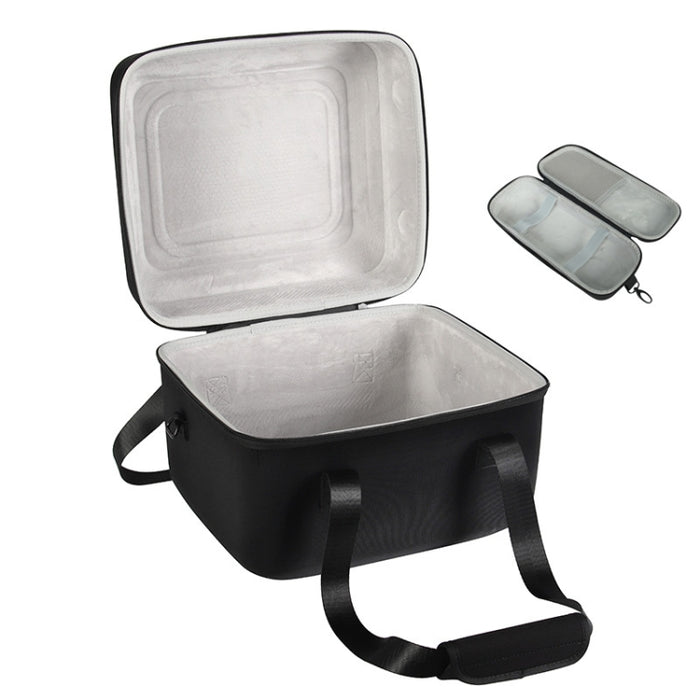Para JBL PartyBox Encore Essential Bolsa de almacenamiento portátil a prueba de golpes con bolsa de micrófono, For JBL PartyBox Encore Essential with Microphone Bag