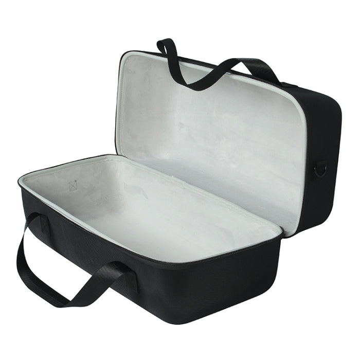 Para JBL Partybox On-The-Go Bolsa de almacenamiento de EVA dura a prueba de golpes Caja de transporte con bolsa de micrófono, For JBL Partybox On-The-Go with Microphone Bag