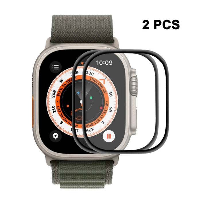 Película de pantalla ENKAY 3D Soft PC Edge PMMA para Apple Watch Ultra 49mm, 1 PCS, 2 PCS, 5 PCS, 10 PCS