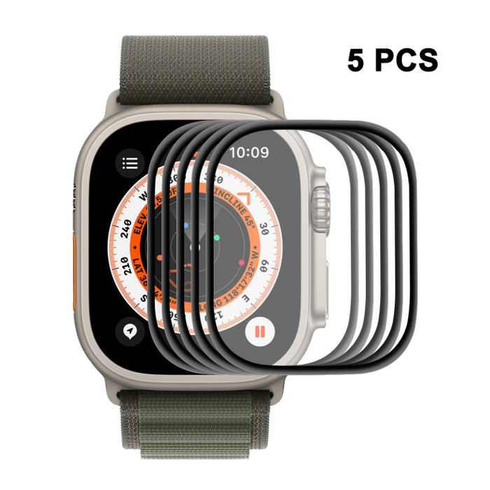 Película de pantalla ENKAY 3D Soft PC Edge PMMA para Apple Watch Ultra 49mm, 1 PCS, 2 PCS, 5 PCS, 10 PCS