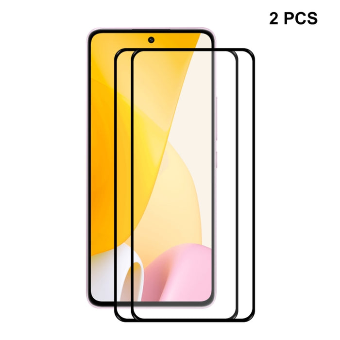Para Xiaomi 12 Lite ENKAY Pegamento completo 0.26mm 9H 2.5D Vidrio templado Película completa, For Xiaomi 12 Lite(1 PCS), For Xiaomi 12 Lite (2 PCS), For Xiaomi 12 Lite (5 PCS), For Xiaomi 12 Lite (10 PCS)