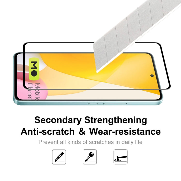 Para Xiaomi 12 Lite ENKAY Pegamento completo Vidrio templado 6D Cobertura completa Protector antiarañazos, 1 PC, 2 PCS, 5 PCS