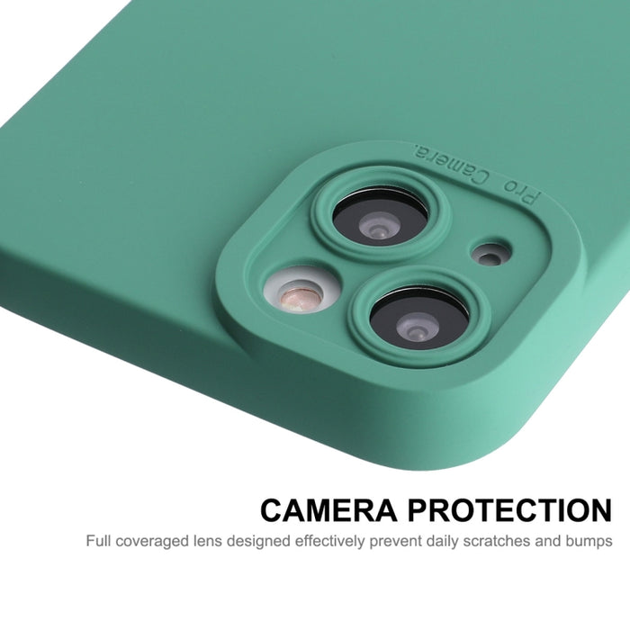 Funda de teléfono ENKAY de silicona líquida a prueba de golpes para iPhone 14 Plus, For iPhone 14 Plus