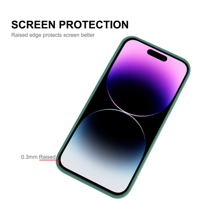 ENKAY Funda de silicona líquida a prueba de golpes para iPhone 14 Pro Max, For iPhone 14 Pro Max