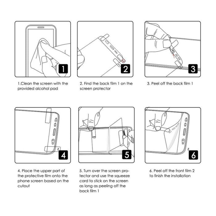 Película de hidrogel a prueba de explosiones con pegamento completo ENKAY para iPhone 14/13/13 Pro, For iPhone 14 / 13 / 13 Pro (1 PC), For iPhone 14 / 13 / 13 Pro (2 PCS), For iPhone 14 / 13 / 13 Pro (5 PCS), For iPhone 14 / 13 / 13 Pro (10 PCS)