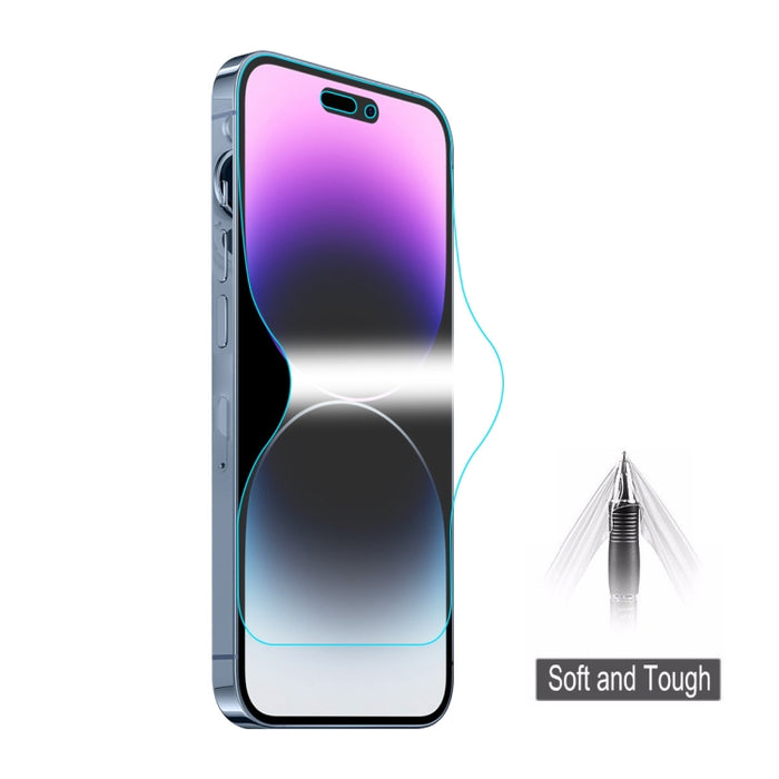 Película de hidrogel a prueba de explosiones con pegamento completo ENKAY para iPhone 14 Pro Max, For iPhone 14 Pro Max (1 PC), For iPhone 14 Pro Max (2 PCS), For iPhone 14 Pro Max (5 PCS), For iPhone 14 Pro Max (10 PCS)