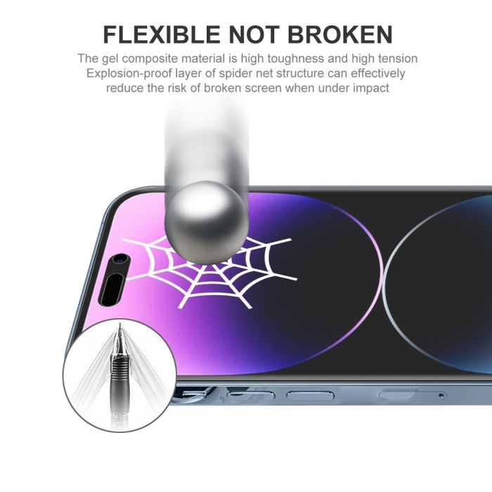 Película de hidrogel a prueba de explosiones con pegamento completo ENKAY para iPhone 14 Pro Max, For iPhone 14 Pro Max (1 PC), For iPhone 14 Pro Max (2 PCS), For iPhone 14 Pro Max (5 PCS), For iPhone 14 Pro Max (10 PCS)