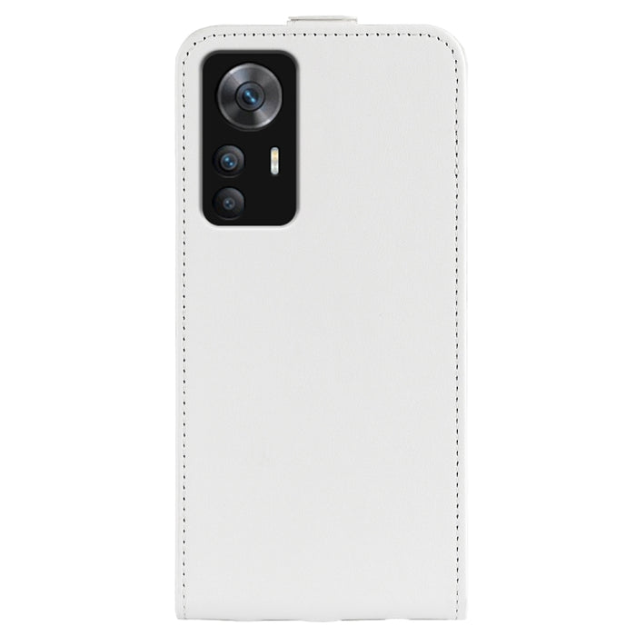 Para Xiaomi Redmi K50 Ultra R64 Textura Vertical Funda de cuero con tapa para teléfono, For Xiaomi Redmi K50 Ultra