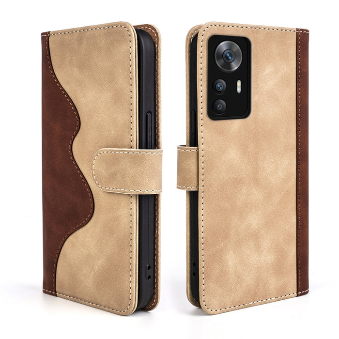Para Xiaomi Redmi K50 Ultra Stitching Funda de cuero con tapa horizontal para teléfono, For Xiaomi Redmi K50 Ultra