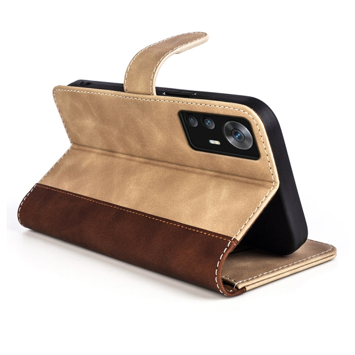 Para Xiaomi Redmi K50 Ultra Stitching Funda de cuero con tapa horizontal para teléfono, For Xiaomi Redmi K50 Ultra