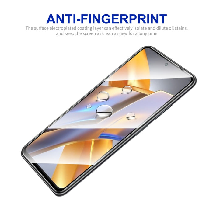 Para Xiaomi Poco M5s ENKAY Pegamento completo 0.26mm 9H 2.5D Vidrio templado Película completa, 1pcs, 2pcs, 5pcs, 10pcs