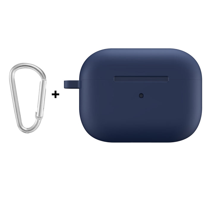 Para Apple AirPods Pro 2 2022 ENKAY Estuche protector de silicona engrosada con llavero