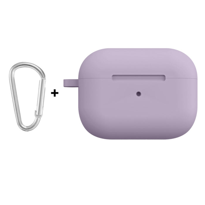 Para Apple AirPods Pro 2 2022 ENKAY Estuche protector de silicona engrosada con llavero
