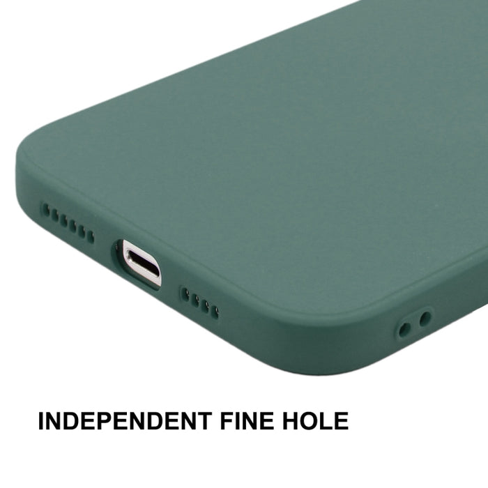 Para iPhone 14 Pro ENKAY Funda de teléfono suave a prueba de golpes de silicona líquida, For iPhone 14 Pro