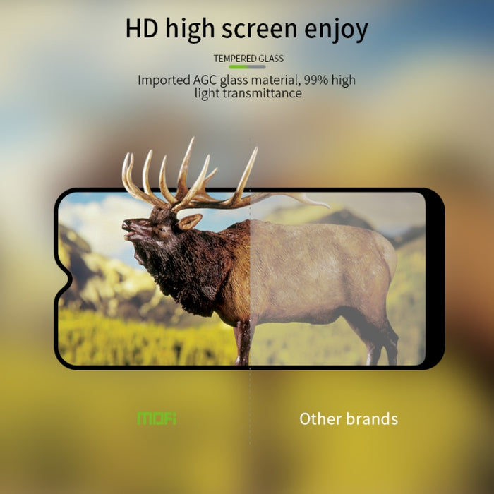 Película de vidrio templado de pantalla completa MOFI 9H 2.5D, For Xiaomi Poco M5, For Xiaomi Poco M5S, For Huawei Mate 50