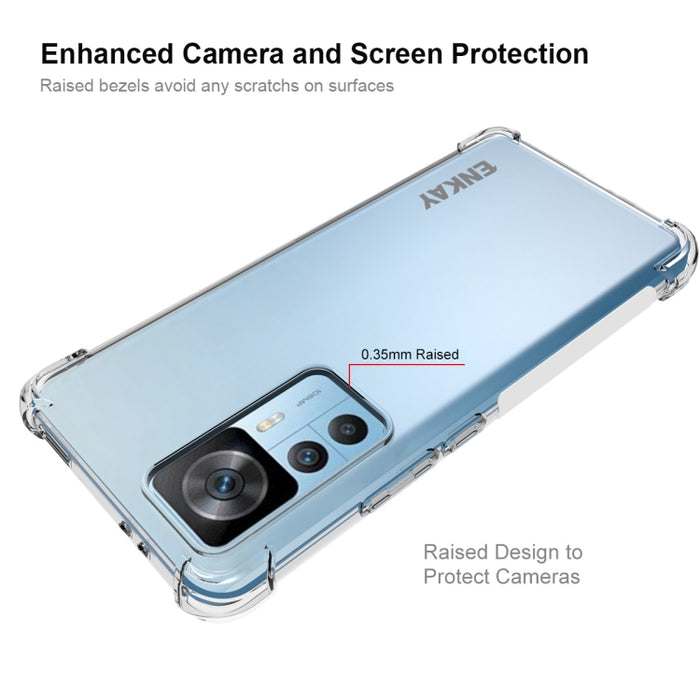 Para Xiaomi Redmi K50 Ultra ENKAY Clear TPU Funda para teléfono a prueba de golpes, For Xiaomi Redmi K50 Ultra