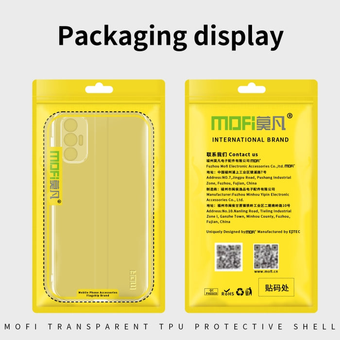 Funda de teléfono de TPU ultrafina de la serie Ming de MOFI, For Tecno Pova 3, For vivo Y22 / Y22s, For Nokia G60, For Xiaomi Redmi A1, For Honor X8 5G, For Realme C33 / C30S