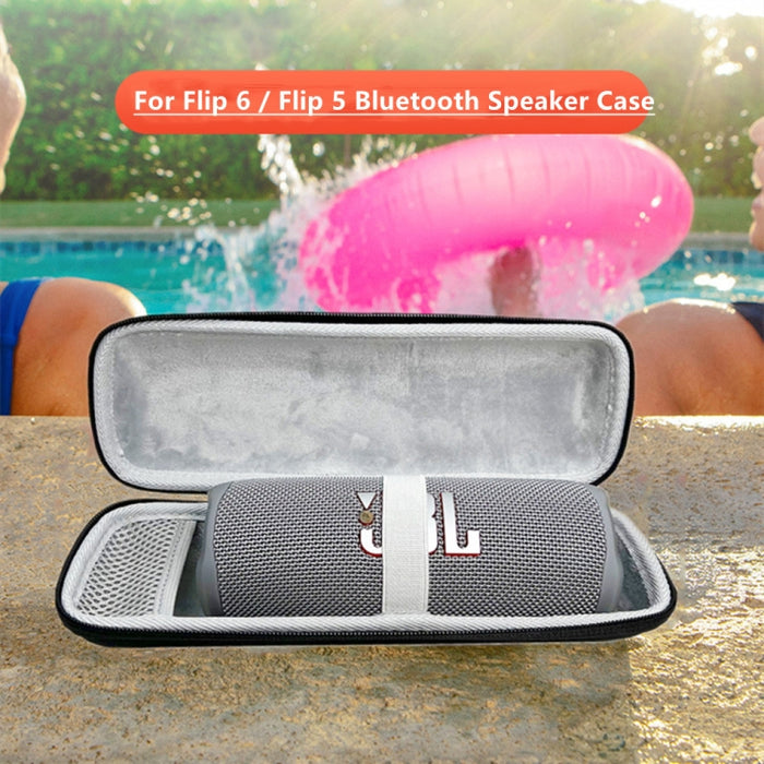 Para JBL Flip 6 / Flip 5 / Flip 4 / Flip 3 Bolsa de almacenamiento de Altavoz Bluetooth funda protectora de viaje