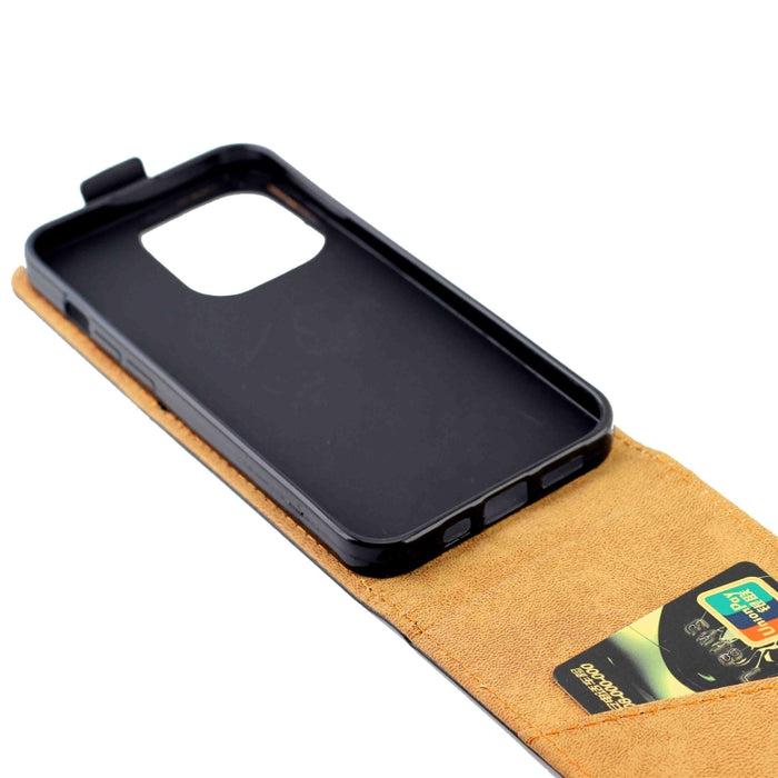 Estuche para teléfono de cuero con tapa vertical y ranura para tarjeta, For  iPhone 14 Pro Max, For iPhone 14 Plus, For iPhone 14, For iPhone 14 Pro