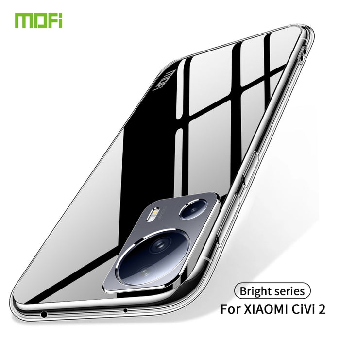 Funda de teléfono de TPU ultrafina de la serie Ming de MOFI, For Xiaomi Civi 2, For OPPO A17
