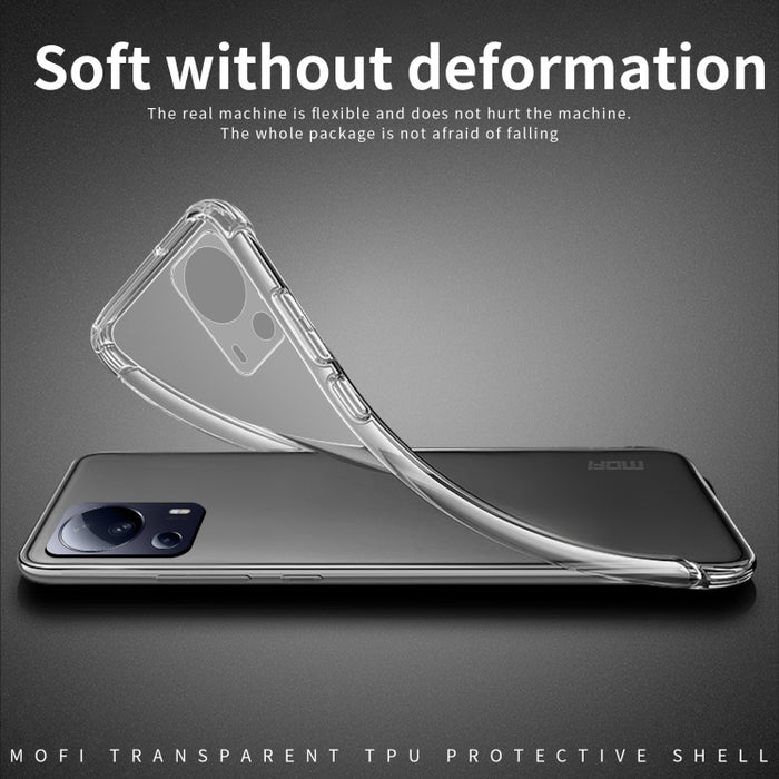 Funda de teléfono de TPU ultrafina de la serie Ming de MOFI, For Xiaomi Civi 2, For OPPO A17