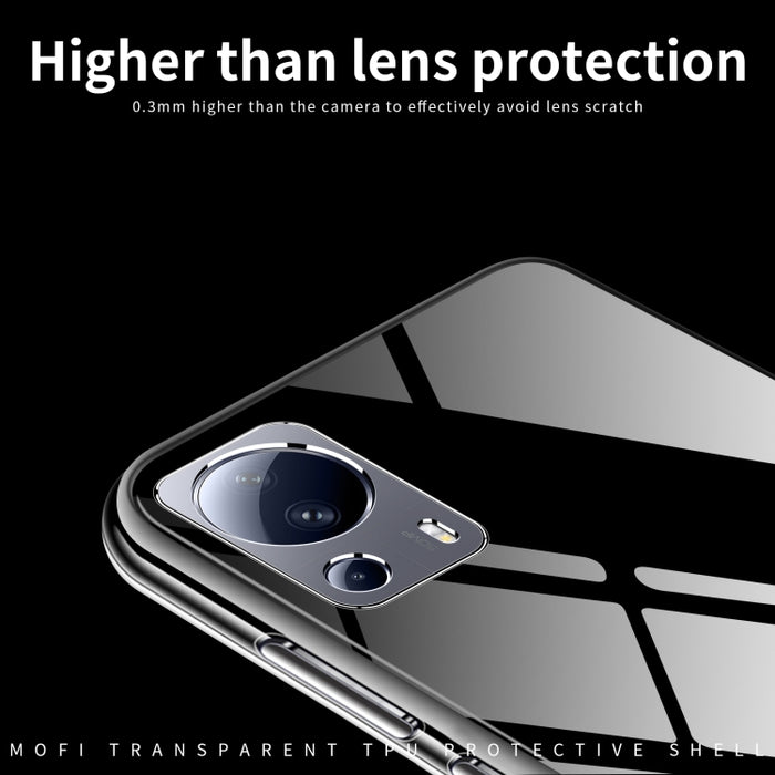 Funda de teléfono de TPU ultrafina de la serie Ming de MOFI, For Xiaomi Civi 2, For OPPO A17