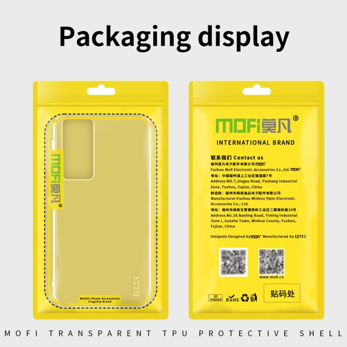 Funda de teléfono de TPU ultrafina de la serie Ming de MOFI, For Xiaomi 12T / 12T Pro, For Sony Xperia 5 IV, For Motorola Moto X30 Pro, For Motorola Moto S30 Pro