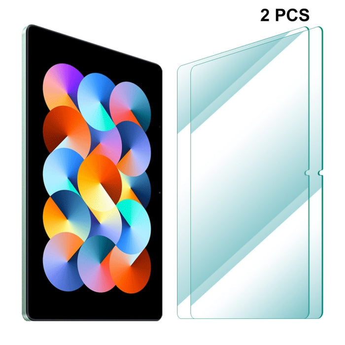 Para Redmi Pad 10.6 ENKAY Hat-Prince 0.33mm Protector de vidrio templado a prueba de explosiones Película antiarañazos, For Redmi Pad 10.6(1pc), For Redmi Pad 10.6(2pcs)
